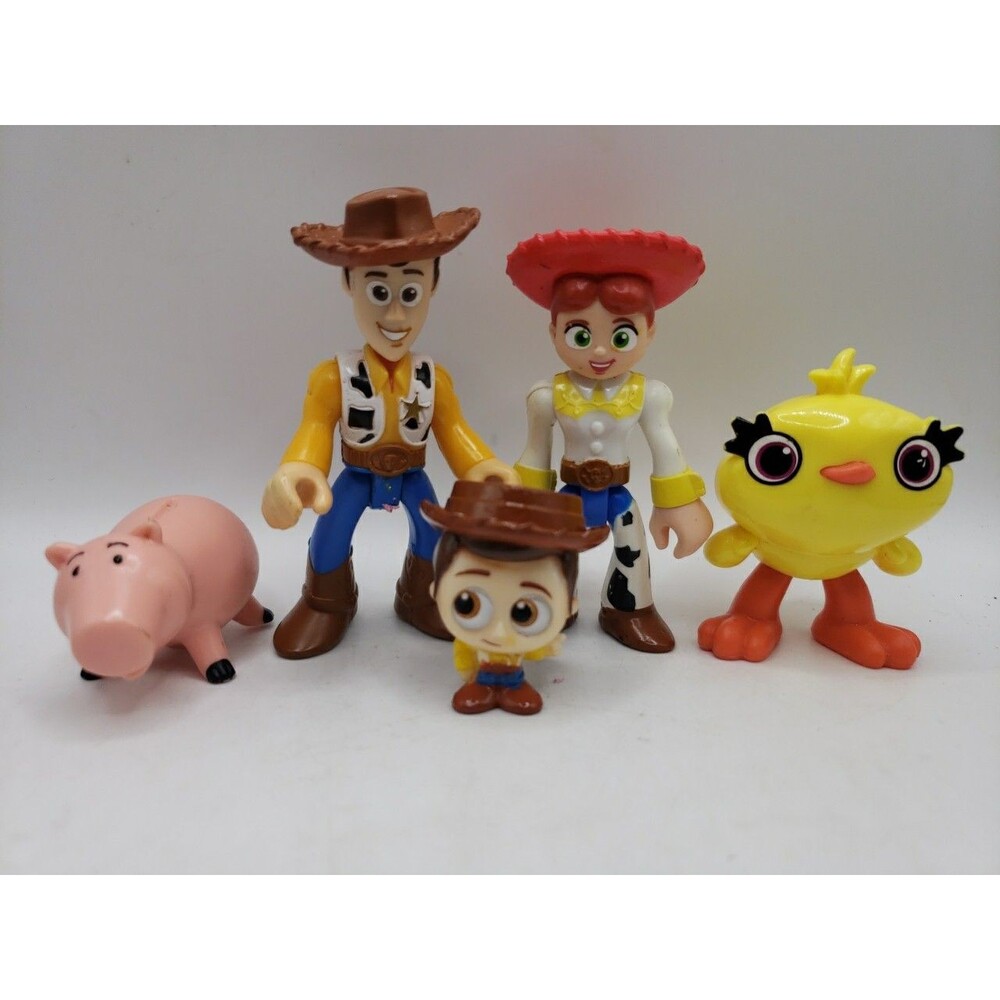 5 Disney Pixar Toy Story Figures 1"-3.5"